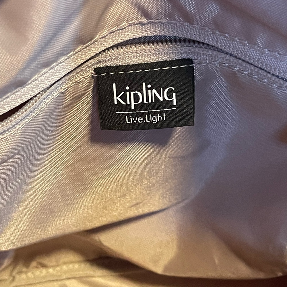 Beautiful Kipling Backpack With Monkey Keychain - image 7